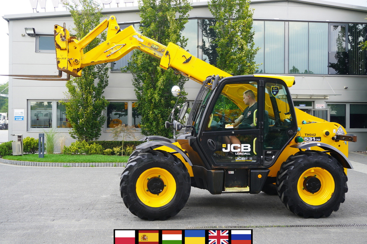JCB 531-70 / 900 MTH telescopic charger! / 3.1 T / 7 M - Loader depan teleskopik: gambar 1 JCB 531-70 / 900 MTH telescopic charger! / 3.1 T / 7 M - Loader depan teleskopik: gambar 1