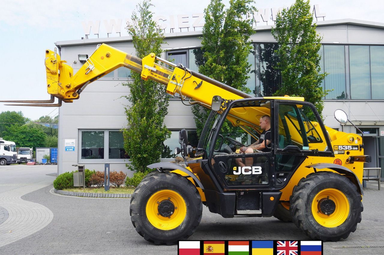 JCB 535-95 / 3.5 T / range 9.5 m / joystick / 2021 - Loader depan teleskopik: gambar 1 JCB 535-95 / 3.5 T / range 9.5 m / joystick / 2021 - Loader depan teleskopik: gambar 1