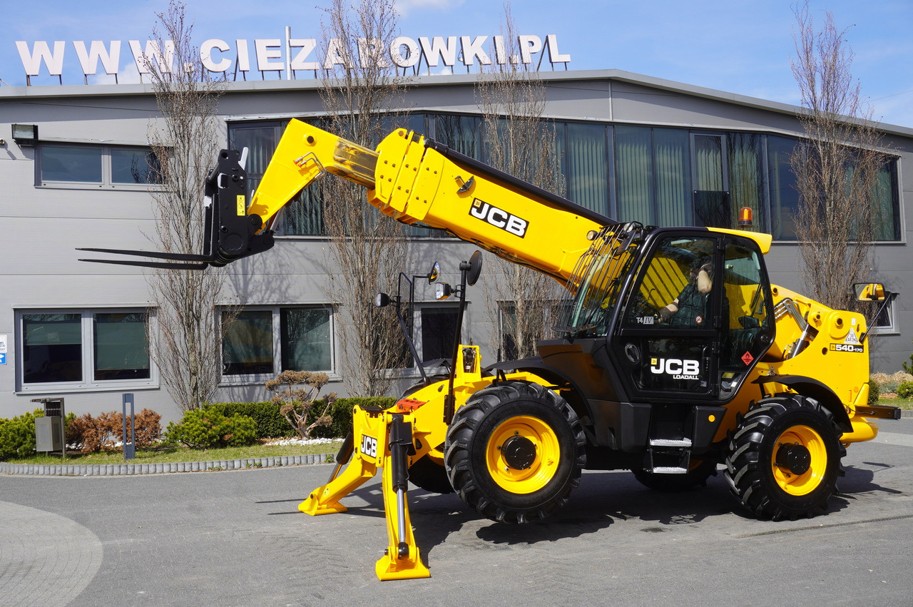 JCB 540-170 Telescopic Loader / 17m / joystick - Wheel loader: gambar 2 JCB 540-170 Telescopic Loader / 17m / joystick - Wheel loader: gambar 2