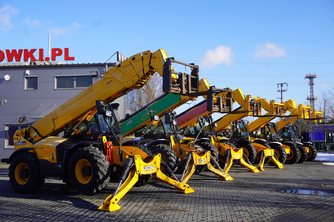 JCB 540-170 Telescopic Loader / 17m / joystick - Loader depan teleskopik: gambar 1 JCB 540-170 Telescopic Loader / 17m / joystick - Loader depan teleskopik: gambar 1