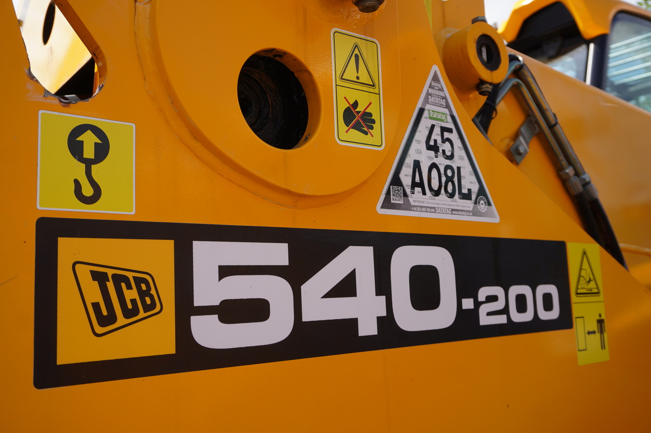 JCB 540-200 Telescopic Loader / 20 m reach / joystick / 2 units - Loader depan teleskopik: gambar 5 JCB 540-200 Telescopic Loader / 20 m reach / joystick / 2 units - Loader depan teleskopik: gambar 5