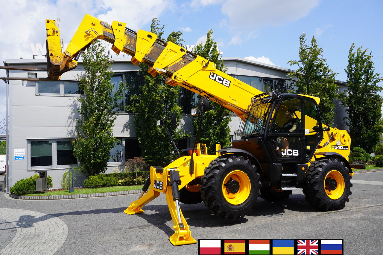 JCB JCB 540-200 Telescopic Loader / 20 m reach / joystick - Telehandler: gambar 1 JCB JCB 540-200 Telescopic Loader / 20 m reach / joystick - Telehandler: gambar 1