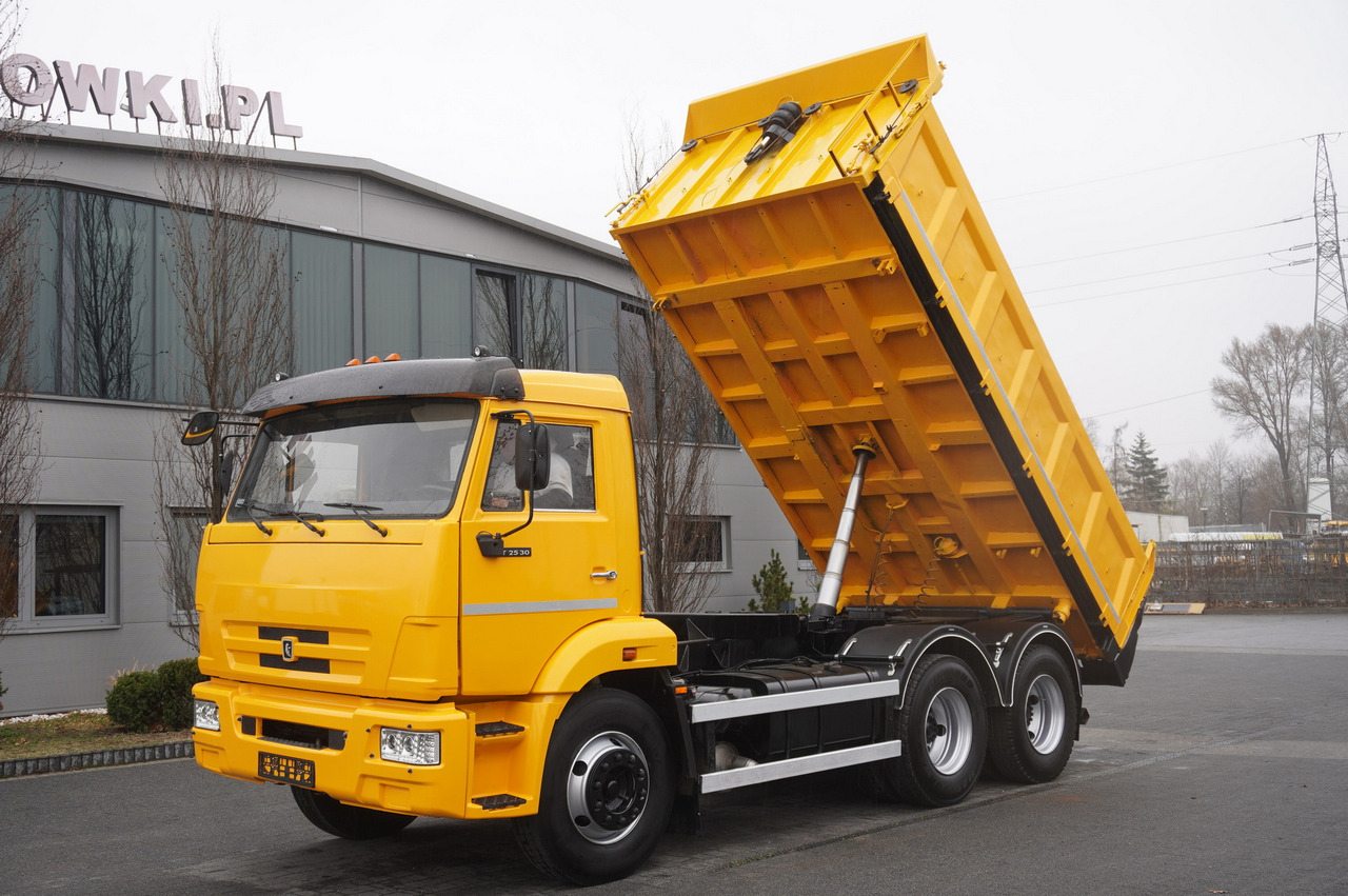 KAMAZ T2530 E5 6×4 / 3-sided tipper - Truk jungkit, Truk derek: gambar 1 KAMAZ T2530 E5 6×4 / 3-sided tipper - Truk jungkit, Truk derek: gambar 1