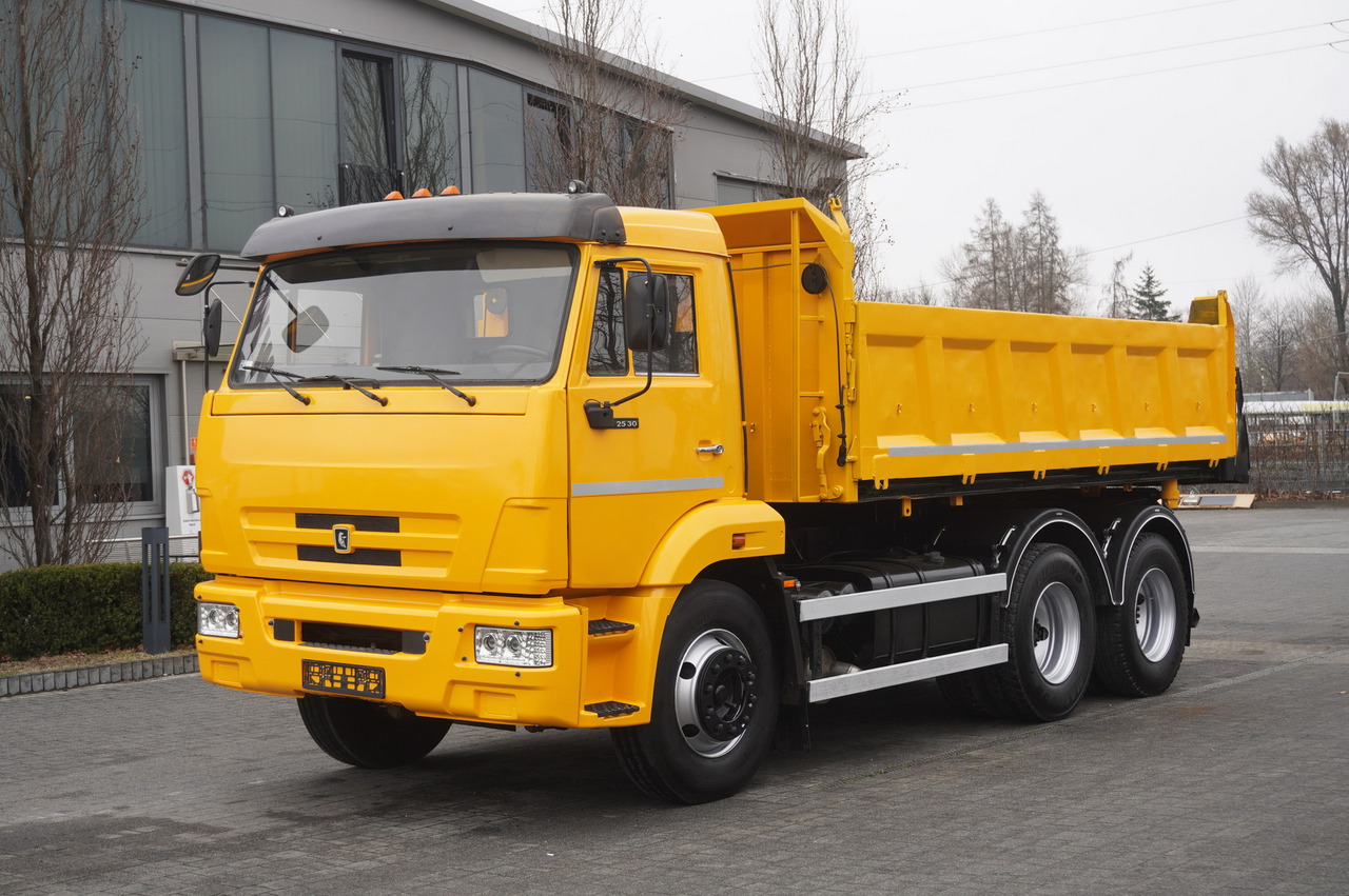KAMAZ T2530 E5 6×4 / 3-sided tipper - Truk jungkit, Truk derek: gambar 3 KAMAZ T2530 E5 6×4 / 3-sided tipper - Truk jungkit, Truk derek: gambar 3