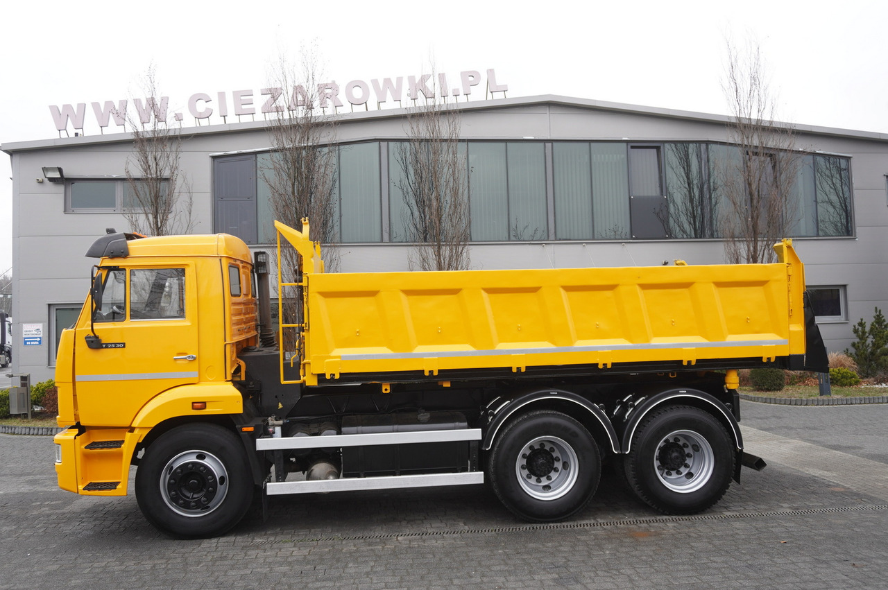 KAMAZ T2530 E5 6×4 / 3-sided tipper - Truk jungkit, Truk derek: gambar 4 KAMAZ T2530 E5 6×4 / 3-sided tipper - Truk jungkit, Truk derek: gambar 4