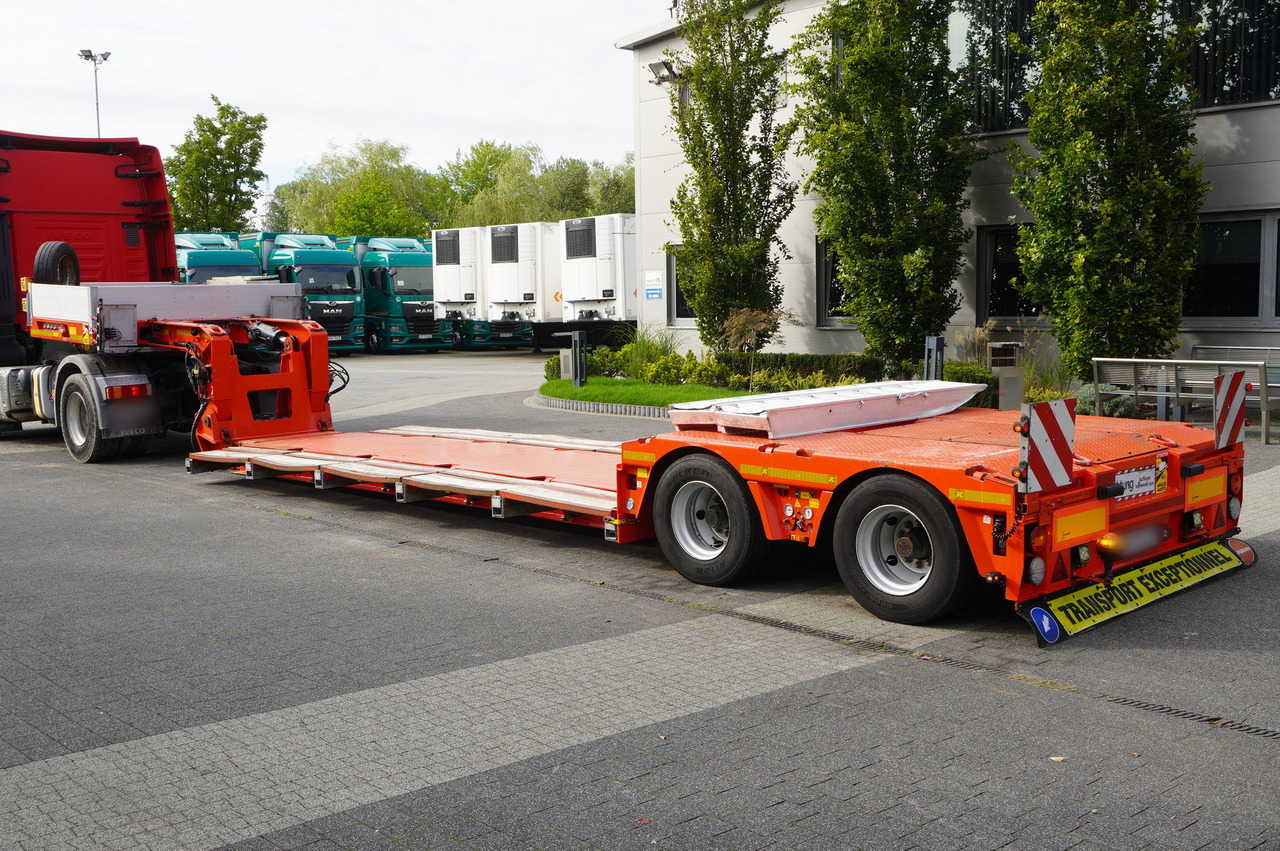 KÄSSBOHRER LB2 TIEF-BETT low loader semi-trailer / 16.5 m / Extendable semi-trailer / steered axles / 2 units - Semi-trailer low bed: gambar 4 KÄSSBOHRER LB2 TIEF-BETT low loader semi-trailer / 16.5 m / Extendable semi-trailer / steered axles / 2 units - Semi-trailer low bed: gambar 4