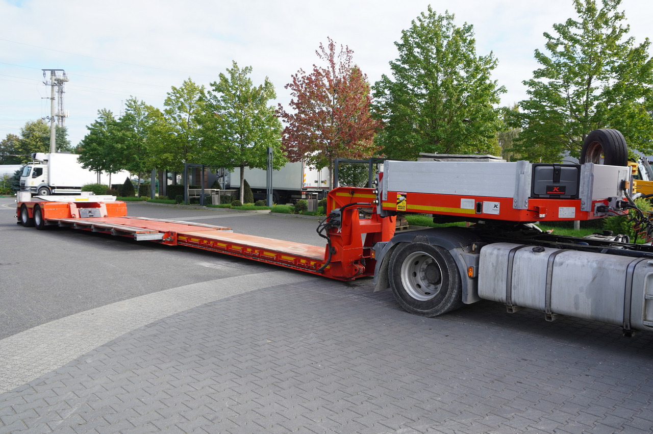 KÄSSBOHRER LB2 TIEF-BETT low loader semi-trailer / 16.5 m / Extendable semi-trailer / steered axles / 2 units - Semi-trailer low bed: gambar 2 KÄSSBOHRER LB2 TIEF-BETT low loader semi-trailer / 16.5 m / Extendable semi-trailer / steered axles / 2 units - Semi-trailer low bed: gambar 2