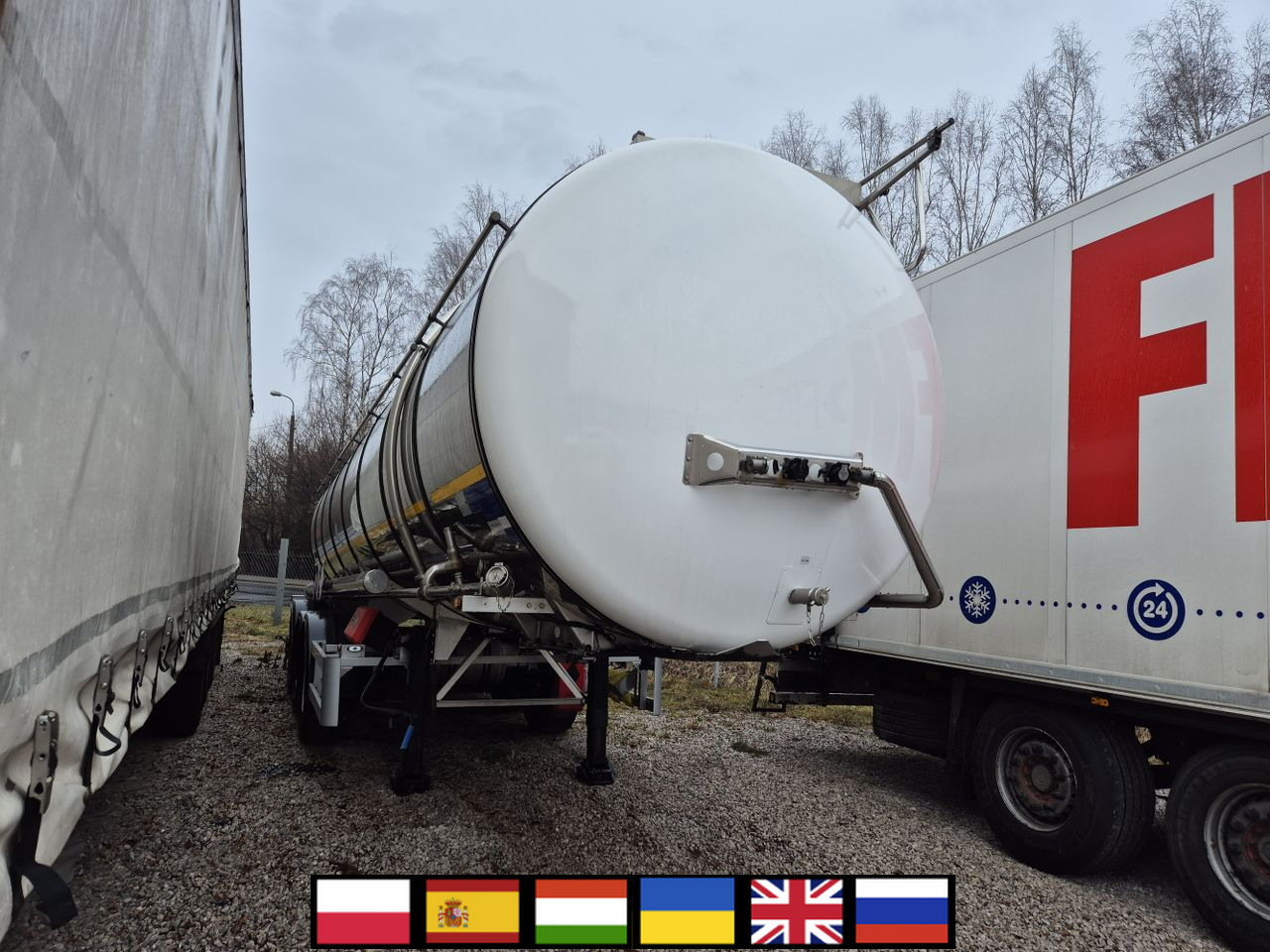 KÄSSBOHRER cistern for chemicals / ADR - Semi-trailer tangki: gambar 1 KÄSSBOHRER cistern for chemicals / ADR - Semi-trailer tangki: gambar 1