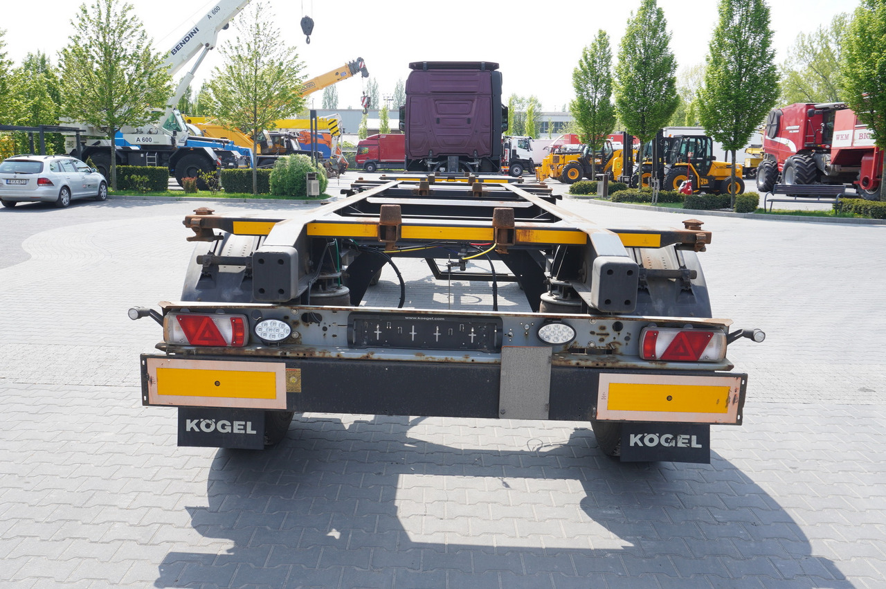 KOGEL AWE 18, two-axle, BDF, 7.5m chassis , air suspension, SAF axles - Trailer sasis: gambar 5 KOGEL AWE 18, two-axle, BDF, 7.5m chassis , air suspension, SAF axles - Trailer sasis: gambar 5