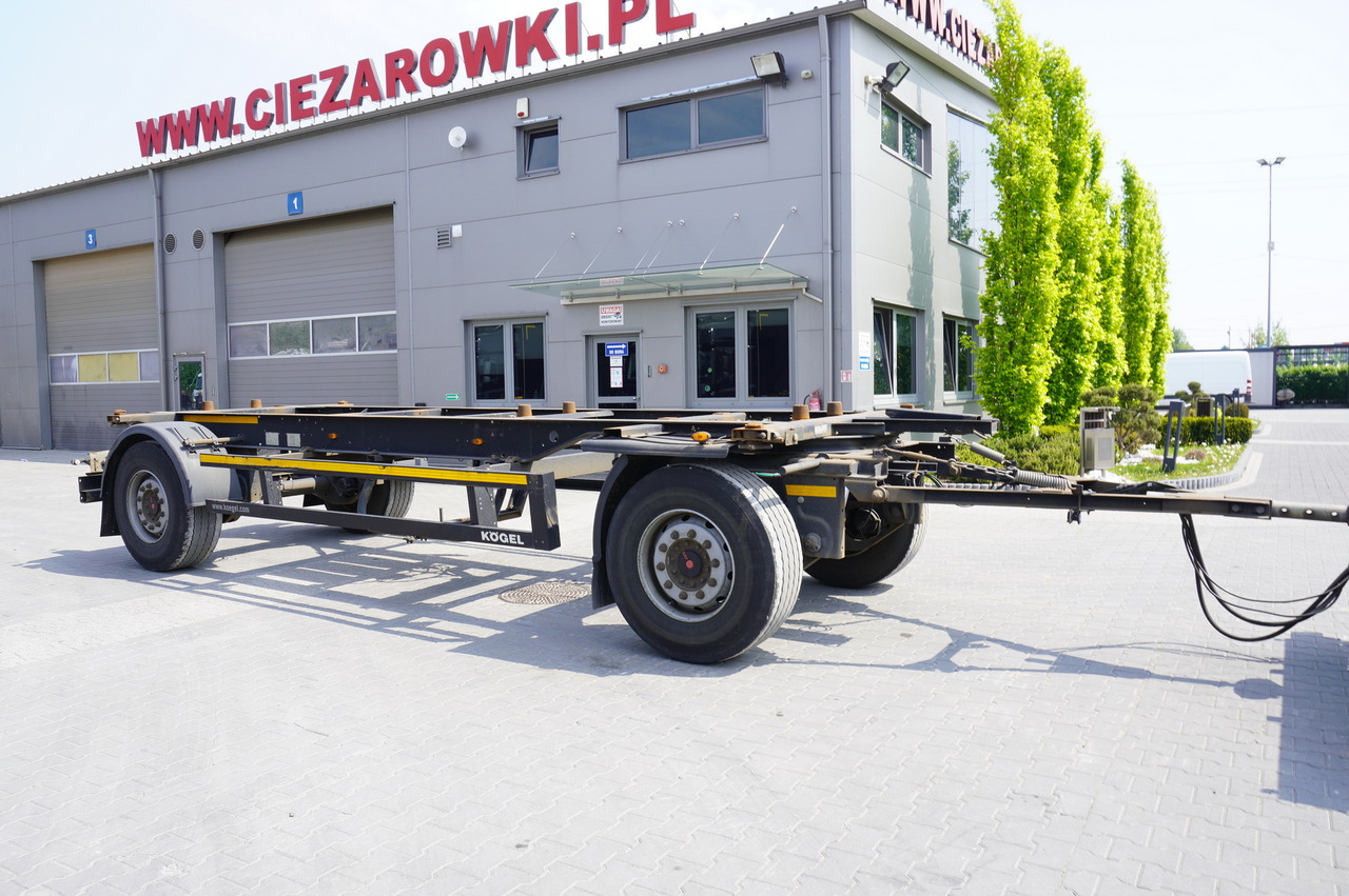KOGEL AWE 18, two-axle, BDF, 7.5m chassis , air suspension, SAF axles - Trailer sasis: gambar 1 KOGEL AWE 18, two-axle, BDF, 7.5m chassis , air suspension, SAF axles - Trailer sasis: gambar 1