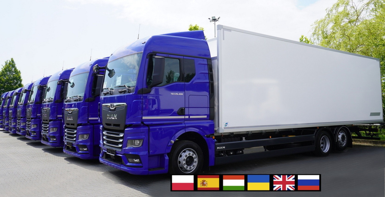 MAN New MAN TGX 26.400 / NEW IGLOOCAR refrigerator 23 pallets / 6×2 / 2024 / 10 units - Truk isotermal: gambar 1 MAN New MAN TGX 26.400 / NEW IGLOOCAR refrigerator 23 pallets / 6×2 / 2024 / 10 units - Truk isotermal: gambar 1