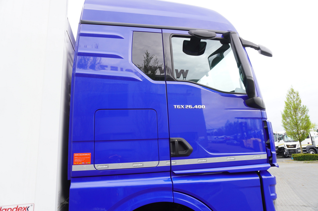 Truk box baru MAN New MAN TGX 26.400 / New Isotherm Plandex 23 Pallets / Warranty: gambar 18