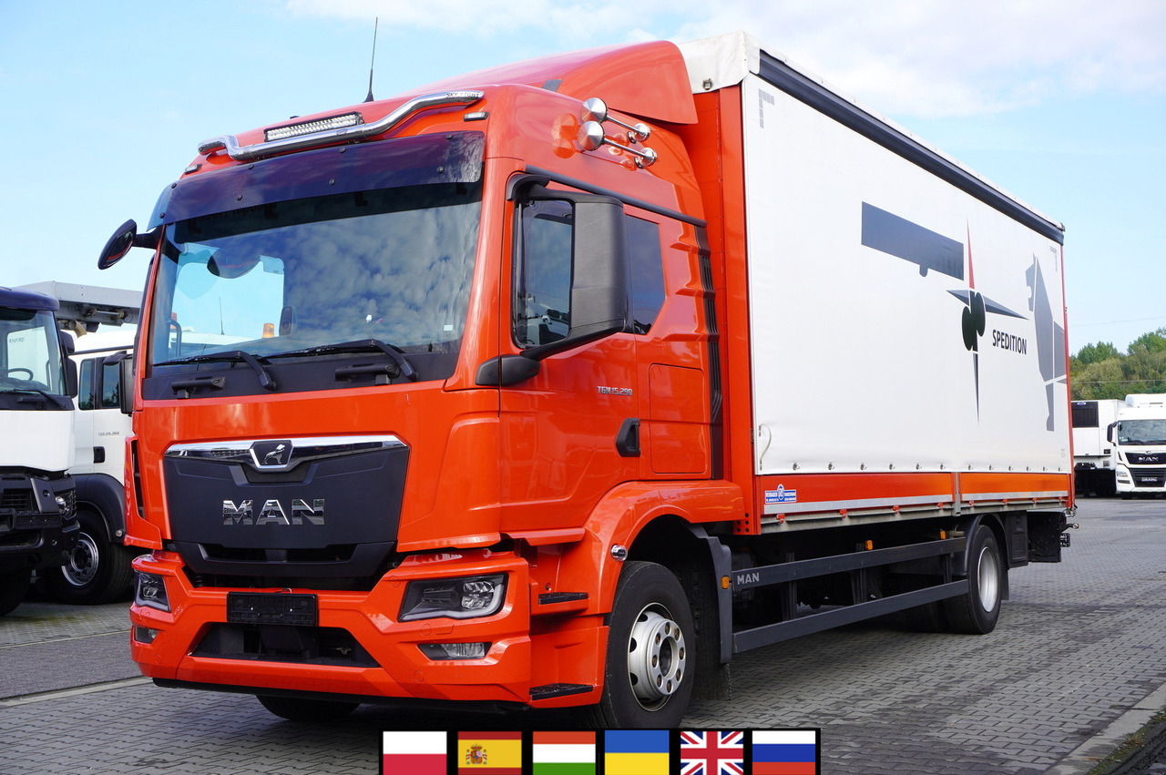 MAN TGM 15.290 / Curtainsider 17 EPAL / 2022 - Truk dengan terpal samping: gambar 1 MAN TGM 15.290 / Curtainsider 17 EPAL / 2022 - Truk dengan terpal samping: gambar 1