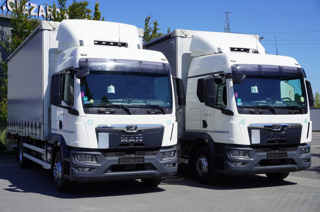 MAN TGM 15.290 Curtainsider / Glob / Manual / 2 beds / 17 EPAL - Truk dengan terpal samping: gambar 3 MAN TGM 15.290 Curtainsider / Glob / Manual / 2 beds / 17 EPAL - Truk dengan terpal samping: gambar 3