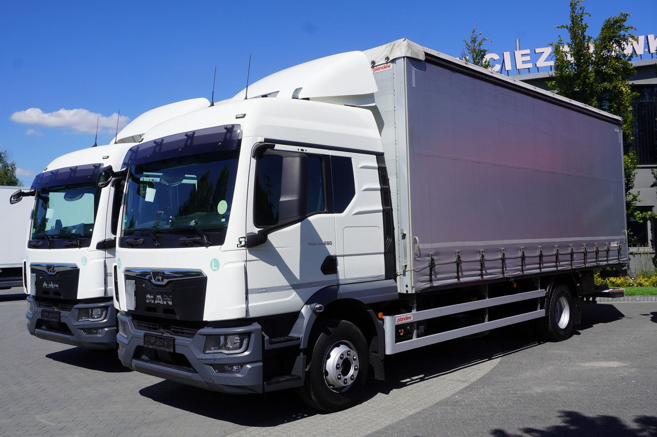 MAN TGM 15.290 Curtainsider / Glob / Manual / 2 beds / 17 EPAL - Truk dengan terpal samping: gambar 4 MAN TGM 15.290 Curtainsider / Glob / Manual / 2 beds / 17 EPAL - Truk dengan terpal samping: gambar 4