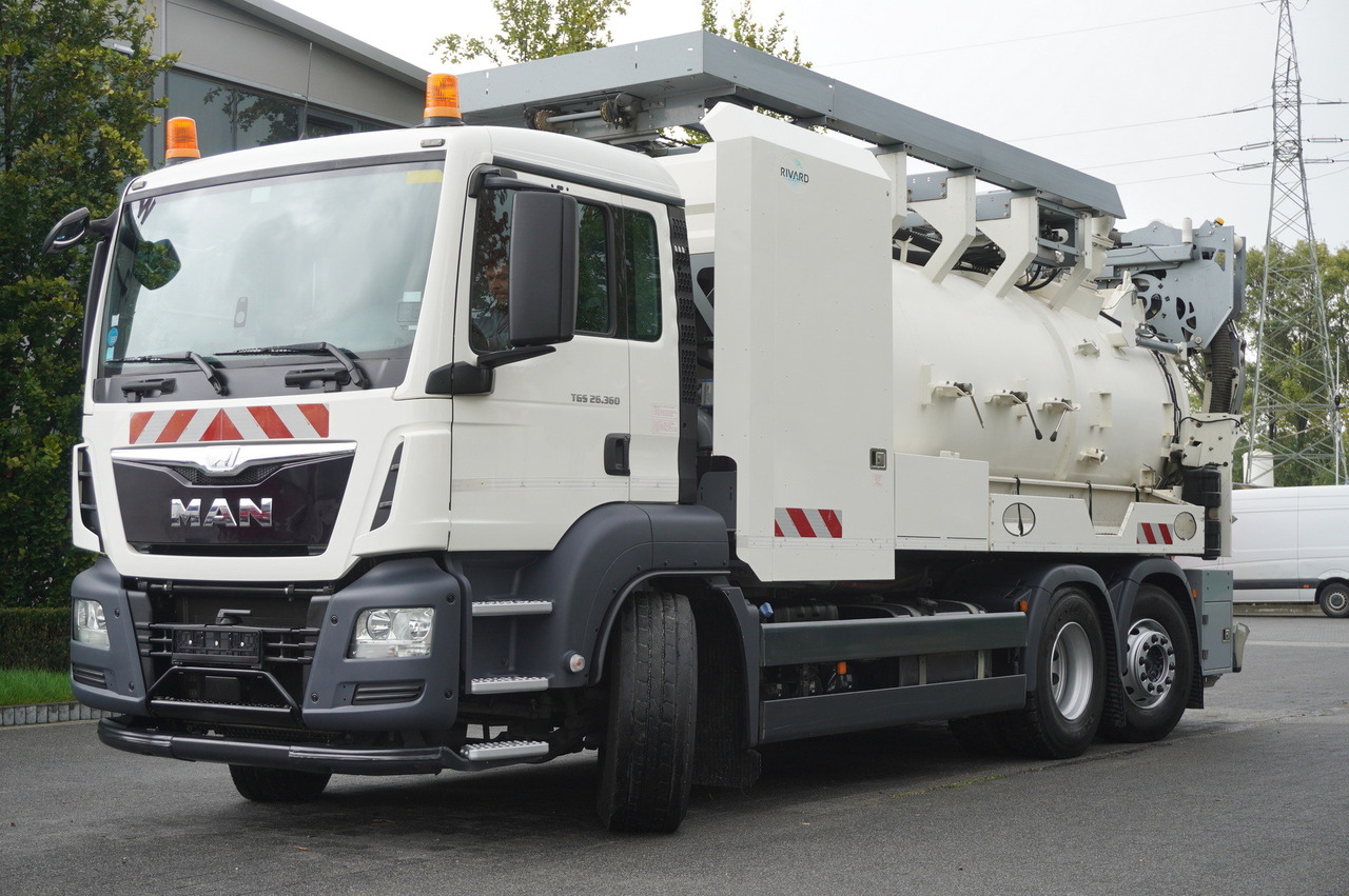 MAN TGS 26.360 E6 / RIVARD sewage cleaner 18 m3 / 90 tho. km / steering axle / 2 units - Truk vakum: gambar 2 MAN TGS 26.360 E6 / RIVARD sewage cleaner 18 m3 / 90 tho. km / steering axle / 2 units - Truk vakum: gambar 2