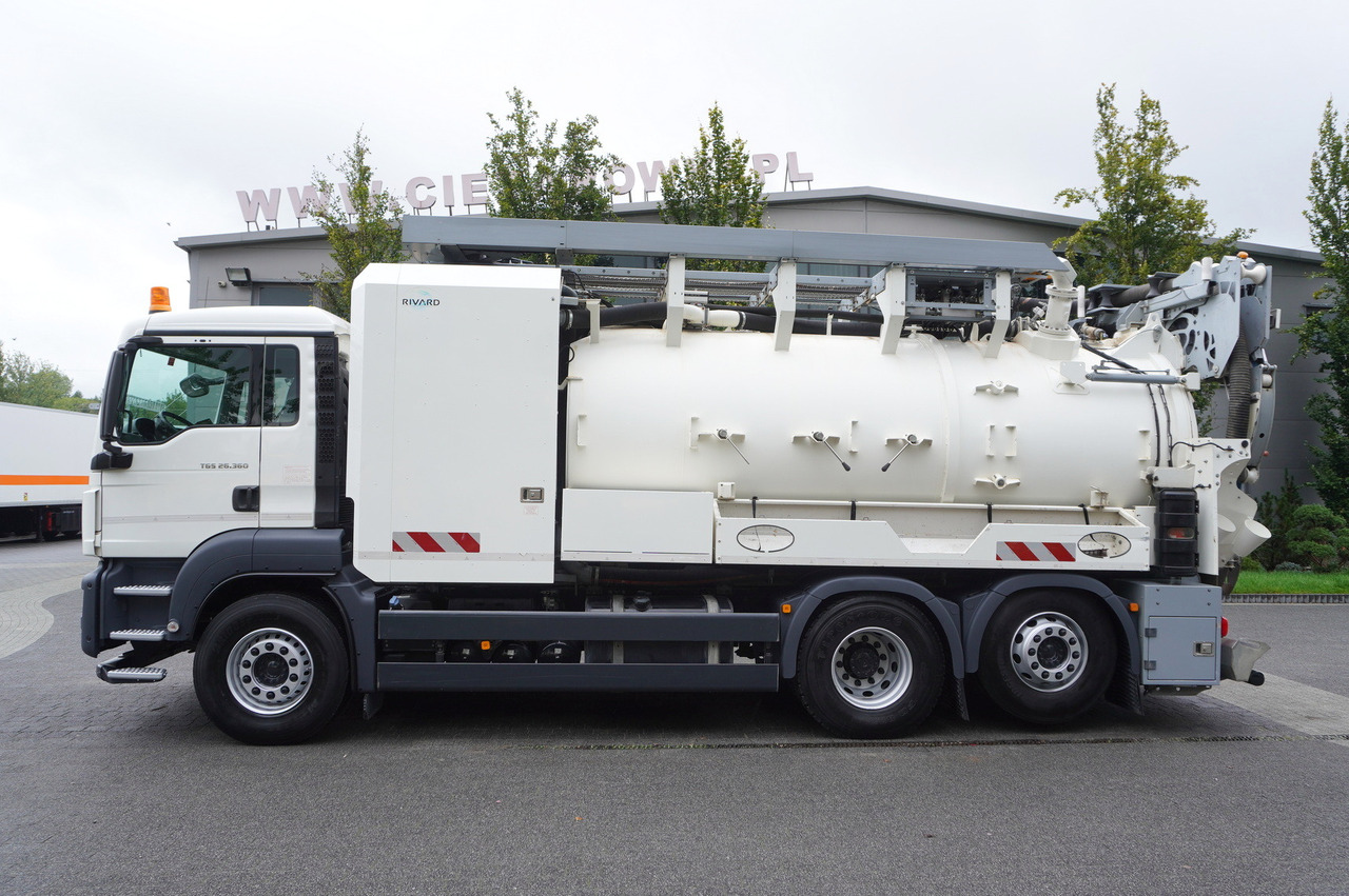 MAN TGS 26.360 E6 / RIVARD sewage cleaner 18 m3 / 90 tho. km / steering axle / 2 units - Truk vakum: gambar 3 MAN TGS 26.360 E6 / RIVARD sewage cleaner 18 m3 / 90 tho. km / steering axle / 2 units - Truk vakum: gambar 3