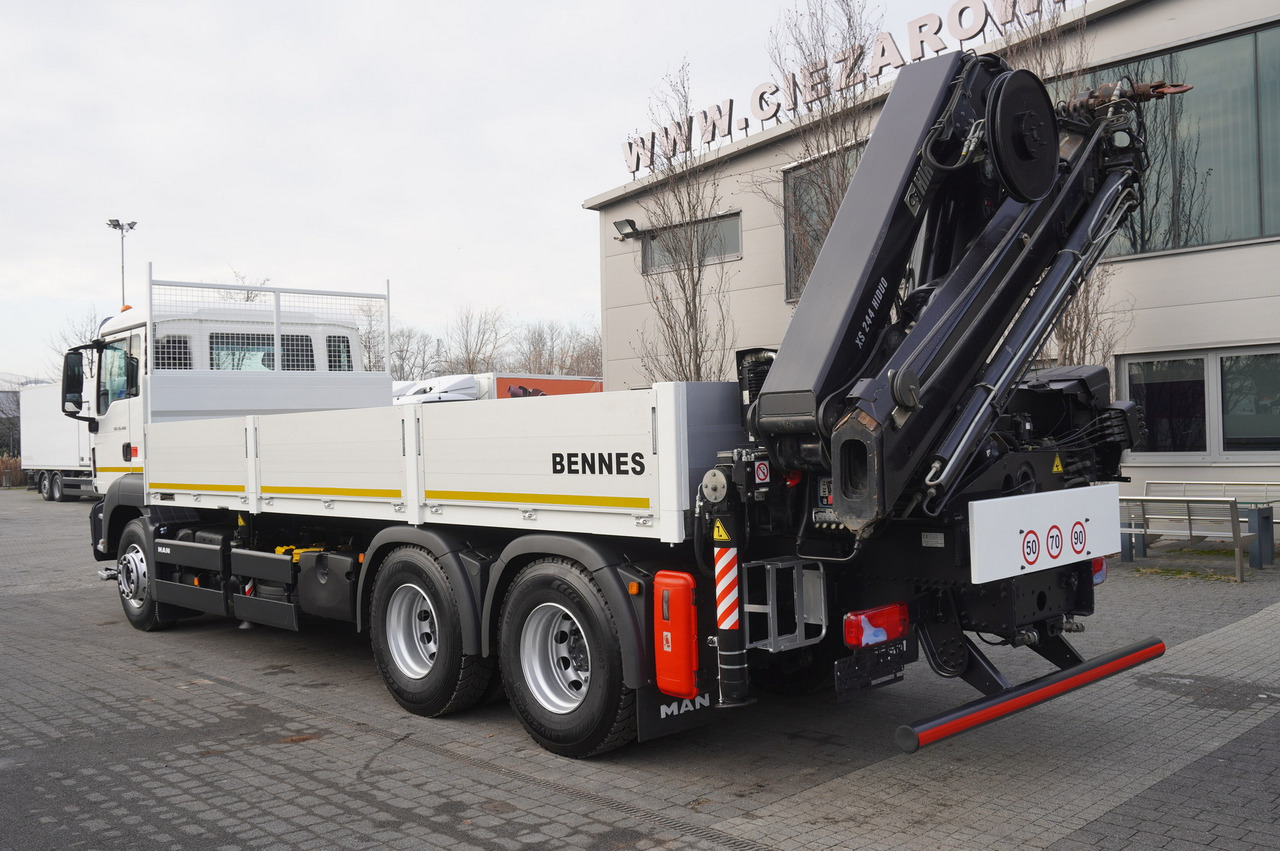MAN TGS 26.400 / HDS HIAB 244 EP-4 HIDUO 8500 kg / 6x4 - Truk flatbed, Truk derek: gambar 3 MAN TGS 26.400 / HDS HIAB 244 EP-4 HIDUO 8500 kg / 6x4 - Truk flatbed, Truk derek: gambar 3