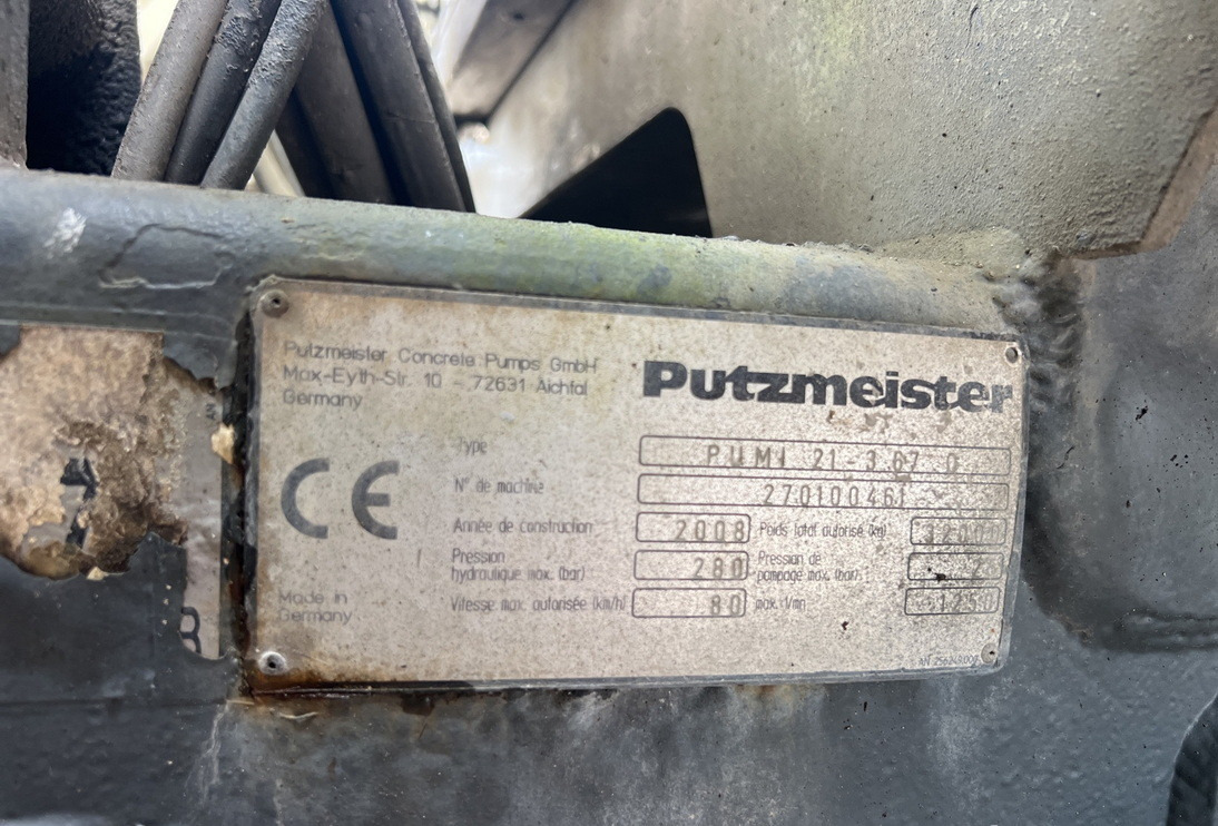 Truk pompa beton MAN TGS 32.400 8x4 Concrete Mixer Pump truck / 426 MTH !!! / 18 meters: gambar 20