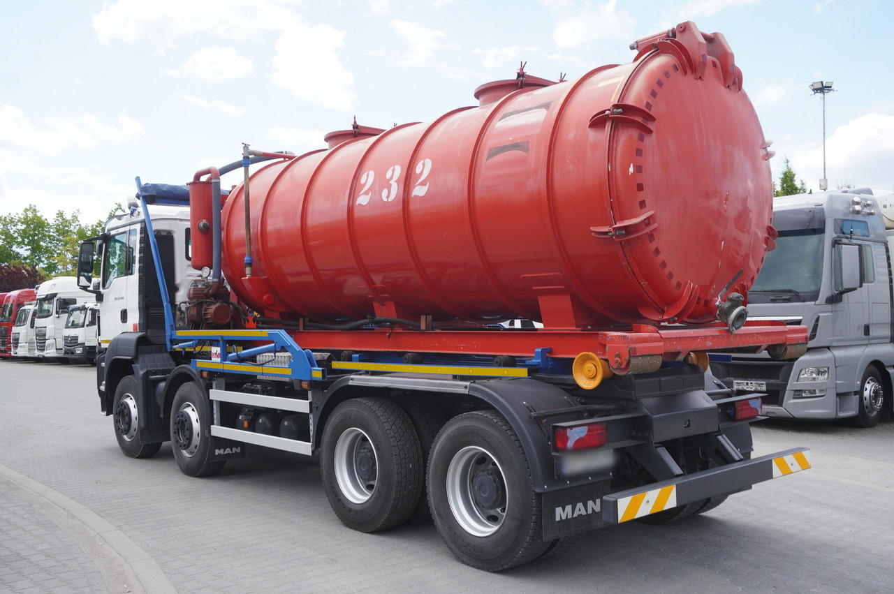 MAN TGS 35.400 8 × 4 E5 / HYVA HOOK LIFT 32.56 SE / Septic barrel 13000 L - Kapal tanker bubur: gambar 5 MAN TGS 35.400 8 × 4 E5 / HYVA HOOK LIFT 32.56 SE / Septic barrel 13000 L - Kapal tanker bubur: gambar 5