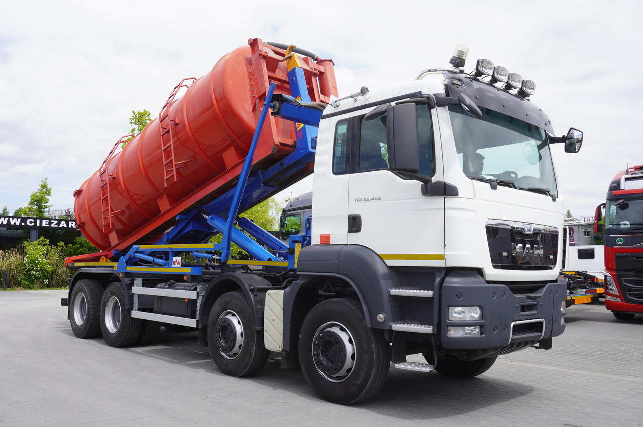 Leasing MAN TGS 35.400 8 × 4 E5 / HYVA HOOK LIFT 32.56 SE / Septic barrel 13000 L MAN TGS 35.400 8 × 4 E5 / HYVA HOOK LIFT 32.56 SE / Septic barrel 13000 L: gambar 9