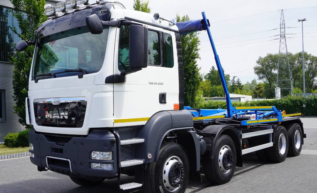 MAN TGS 35.400 8×4 HYVA LIFT 32.56 SE hooklift - Hook lift: gambar 4 MAN TGS 35.400 8×4 HYVA LIFT 32.56 SE hooklift - Hook lift: gambar 4