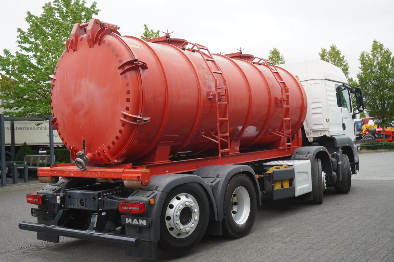 MAN TGS 35.420 8×2 / NEW septic barrel 13000 L / 3 steered axles - Kapal tanker bubur: gambar 4 MAN TGS 35.420 8×2 / NEW septic barrel 13000 L / 3 steered axles - Kapal tanker bubur: gambar 4