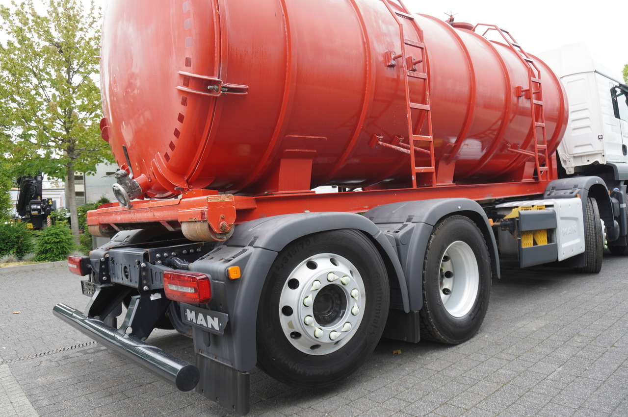 Kapal tanker bubur MAN TGS 35.420 8×2 / NEW septic barrel 13000 L / 3 steered axles: gambar 13