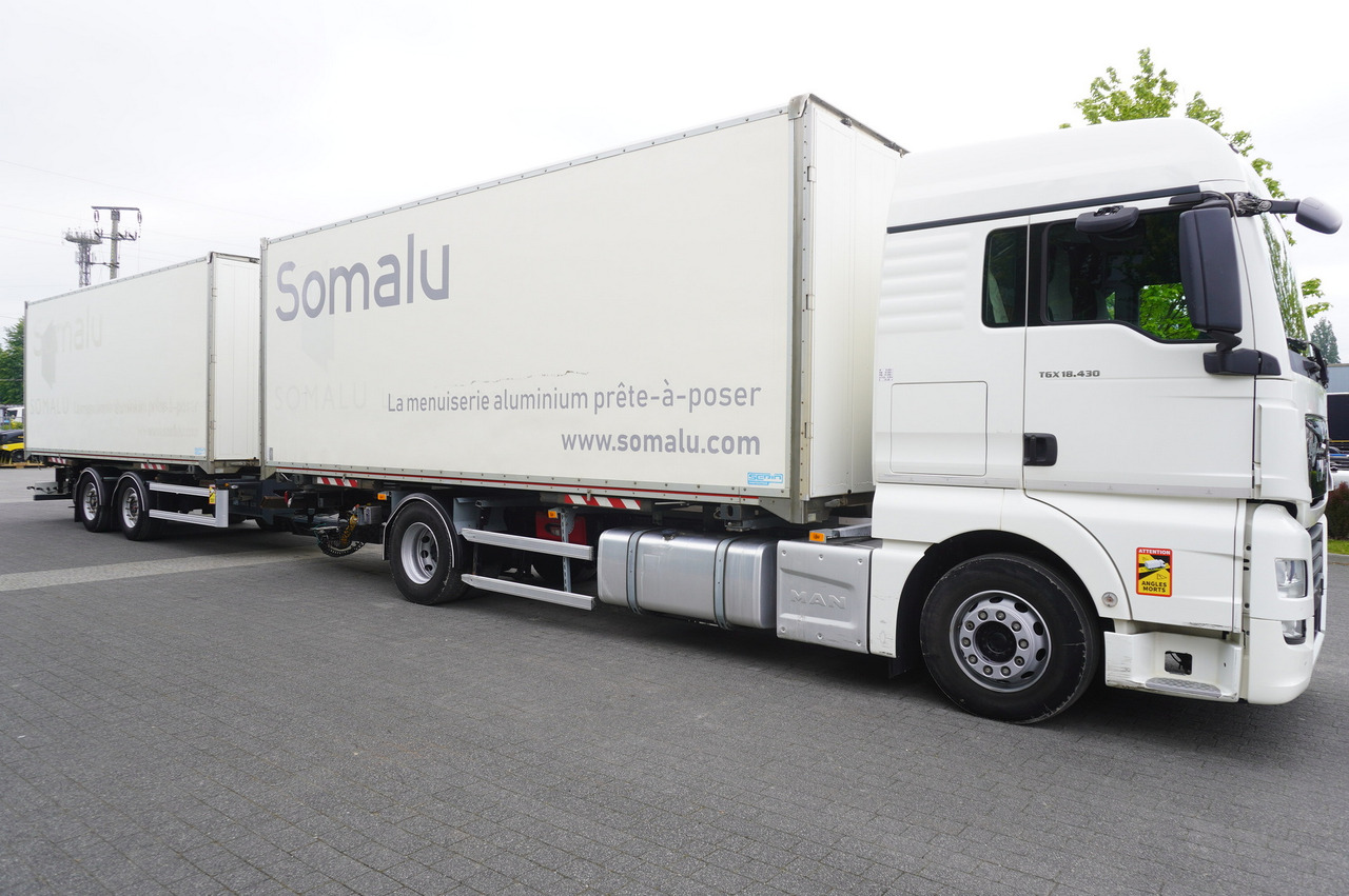 MAN TGX 18.430 / 18 EPAL box / Fruehauf 18 EPAL box trailer / 2021 - Truk box: gambar 4 MAN TGX 18.430 / 18 EPAL box / Fruehauf 18 EPAL box trailer / 2021 - Truk box: gambar 4