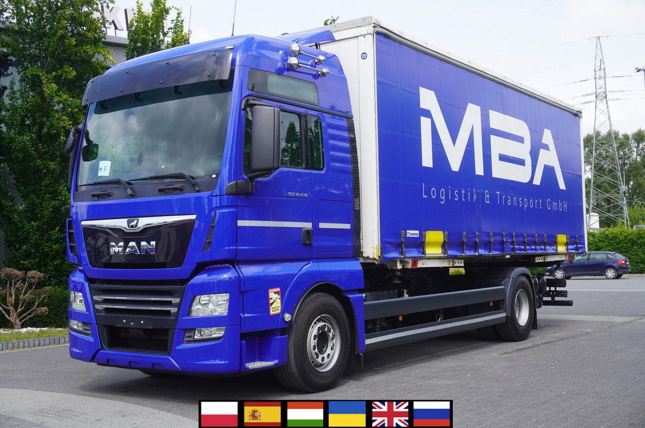 MAN TGX 18.430 / Curtainsider 19 EPAL / Sleeper cab / 2021 / 4 units - Truk dengan terpal samping: gambar 1 MAN TGX 18.430 / Curtainsider 19 EPAL / Sleeper cab / 2021 / 4 units - Truk dengan terpal samping: gambar 1