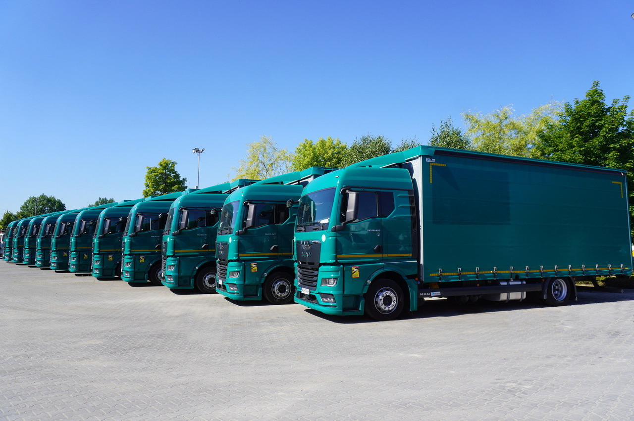 MAN TGX 18.470 / 2022 / Curtainsider 19 EPAL / Retarder / 15 units - Truk dengan terpal samping: gambar 2 MAN TGX 18.470 / 2022 / Curtainsider 19 EPAL / Retarder / 15 units - Truk dengan terpal samping: gambar 2
