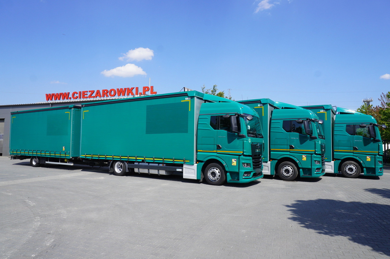 MAN TGX 18.470 / Trailer 19 EPAL / Curtainsider 19 EPAL / 2022 / Retarder / 15 units - Truk dengan terpal samping: gambar 2 MAN TGX 18.470 / Trailer 19 EPAL / Curtainsider 19 EPAL / 2022 / Retarder / 15 units - Truk dengan terpal samping: gambar 2