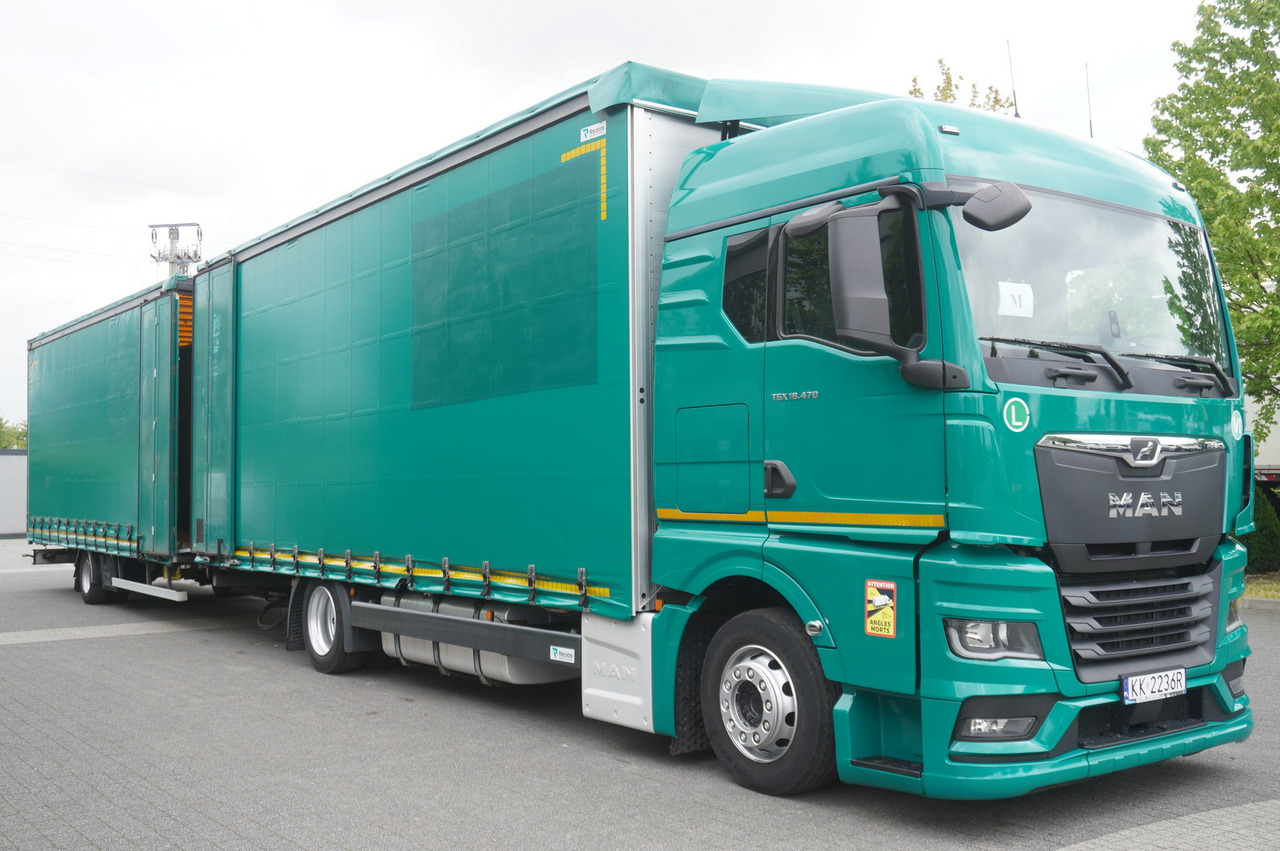 MAN TGX 18.470 / Trailer 19 EPAL / Curtainsider 19 EPAL / 2022 / Retarder / 15 units - Truk dengan terpal samping: gambar 2 MAN TGX 18.470 / Trailer 19 EPAL / Curtainsider 19 EPAL / 2022 / Retarder / 15 units - Truk dengan terpal samping: gambar 2