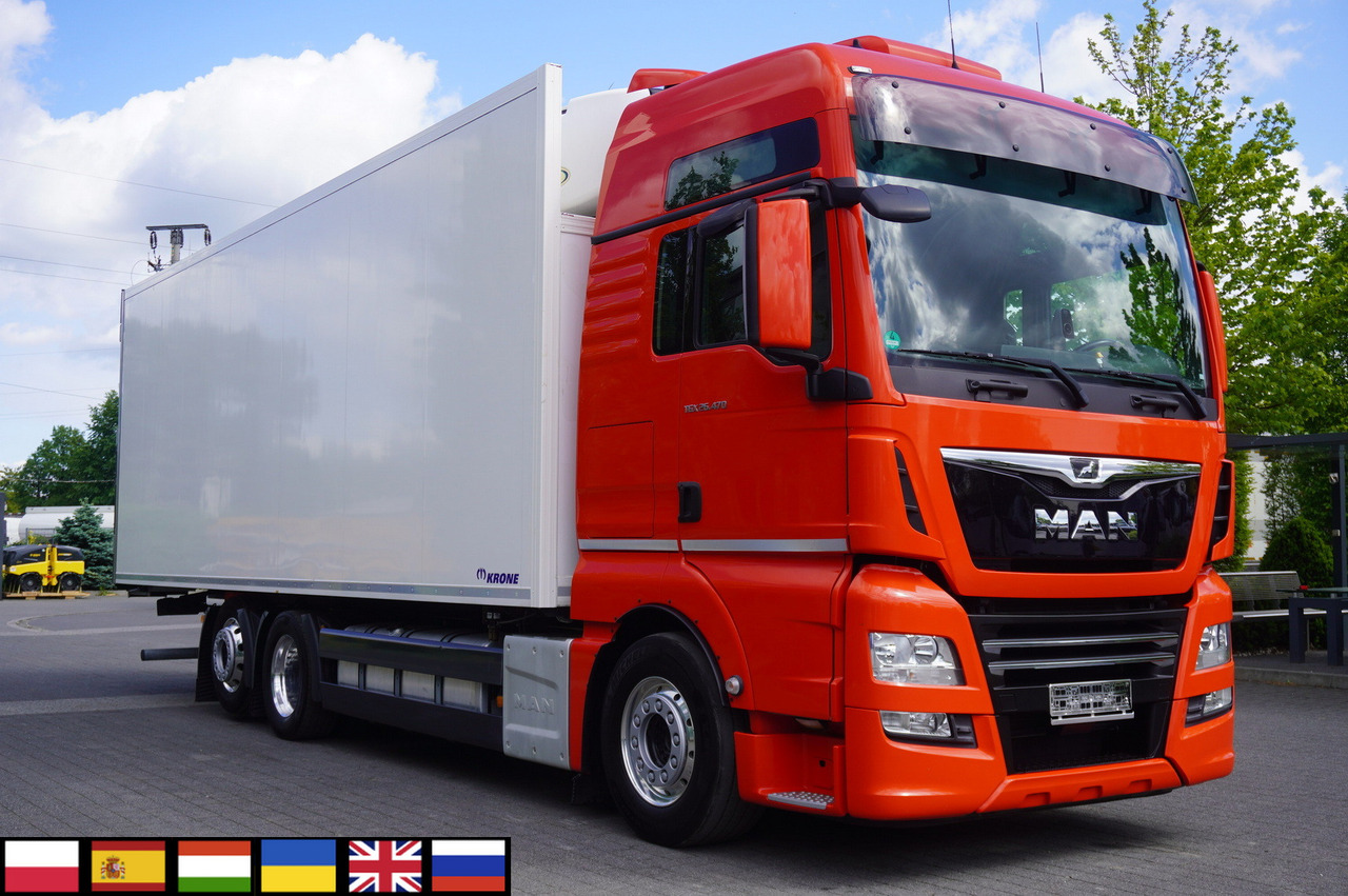 MAN TGX 26.470 / Krone refrigerator bitemperature doppelstock 20 EPAL / Carrier Supra 1250 MT - Truk berpendingin: gambar 1 MAN TGX 26.470 / Krone refrigerator bitemperature doppelstock 20 EPAL / Carrier Supra 1250 MT - Truk berpendingin: gambar 1