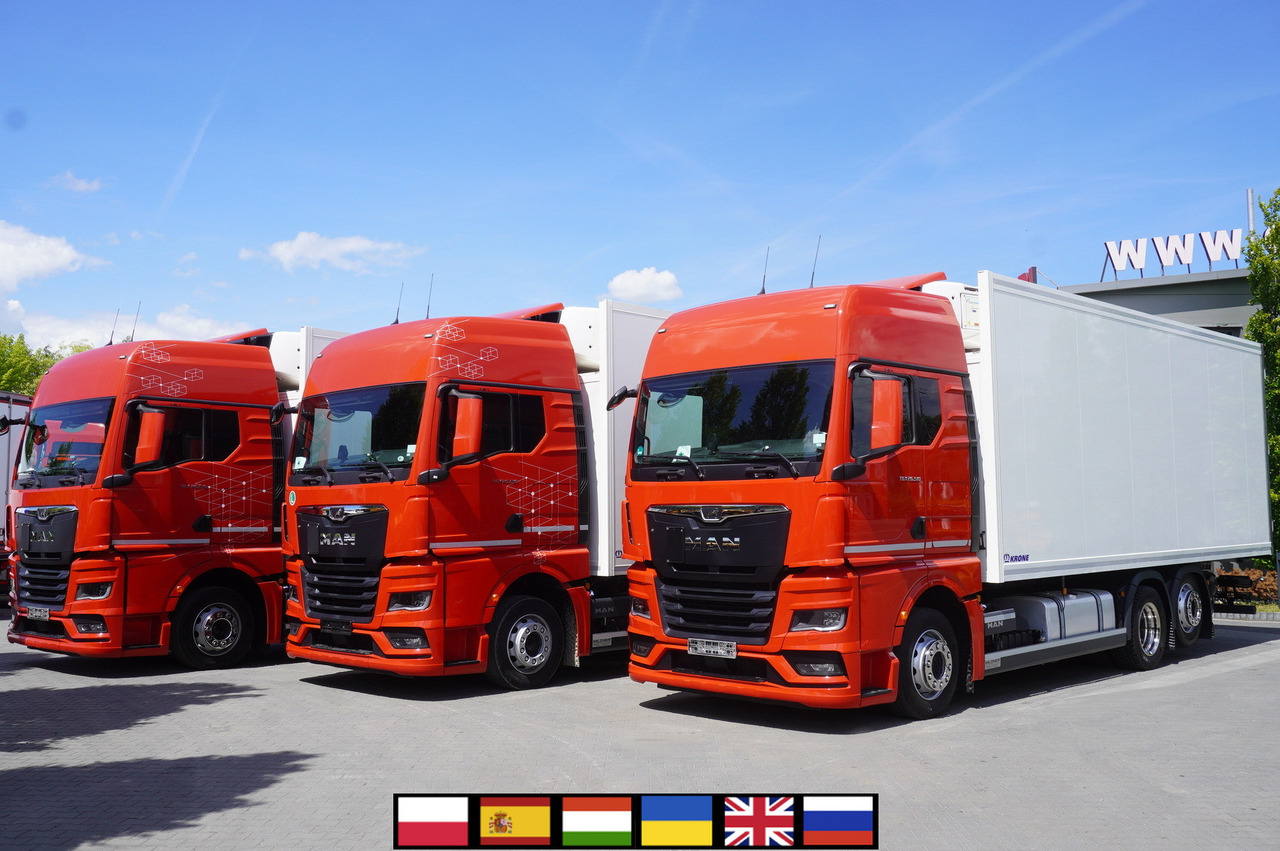 MAN TGX 26.510 / 2022 / New Krone refrigerator bitemperature / Dopplestock / 4 units - Truk berpendingin: gambar 2 MAN TGX 26.510 / 2022 / New Krone refrigerator bitemperature / Dopplestock / 4 units - Truk berpendingin: gambar 2