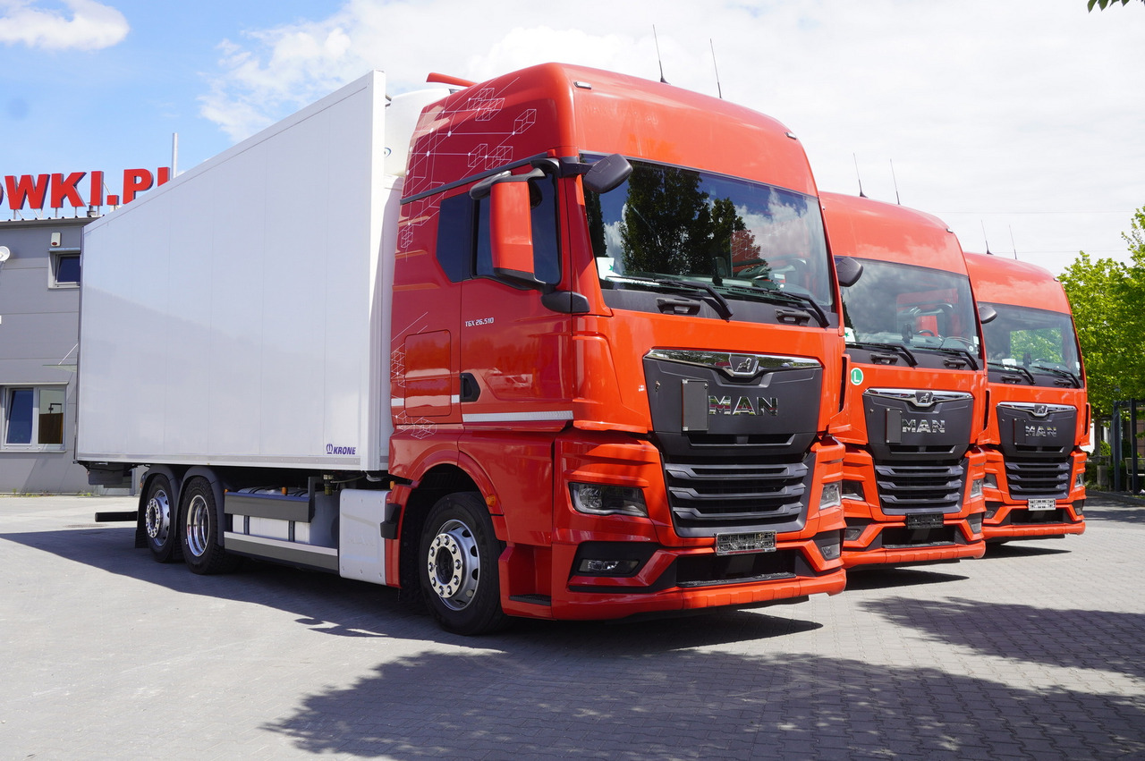 MAN TGX 26.510 / 2022 / New Krone refrigerator bitemperature / Dopplestock / 4 units - Truk berpendingin: gambar 3 MAN TGX 26.510 / 2022 / New Krone refrigerator bitemperature / Dopplestock / 4 units - Truk berpendingin: gambar 3