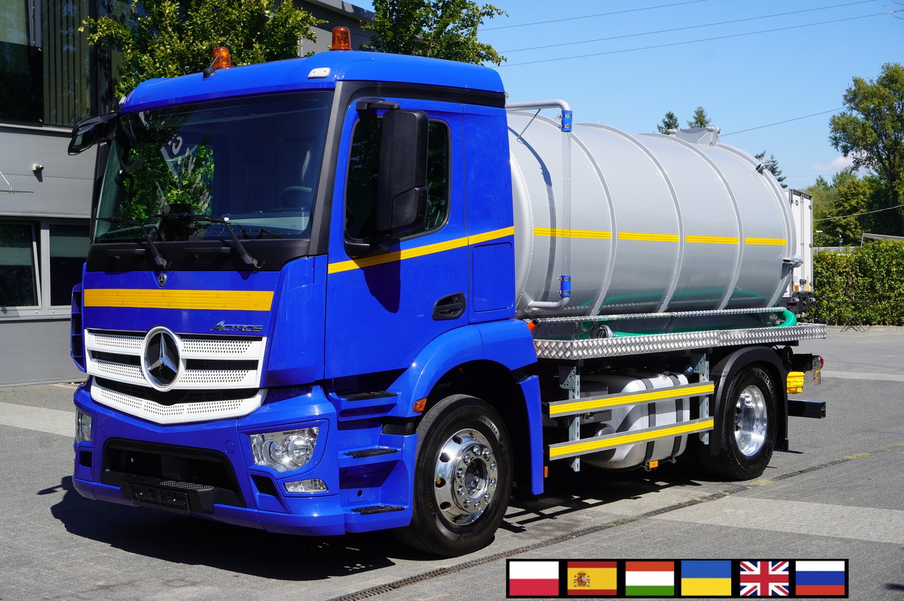MERCEDES-BENZ Actros 18.35 LS / Body NEW septic tank (08/2025) 11000 l / 280000 kilometers! - Kapal tanker bubur: gambar 1 MERCEDES-BENZ Actros 18.35 LS / Body NEW septic tank (08/2025) 11000 l / 280000 kilometers! - Kapal tanker bubur: gambar 1