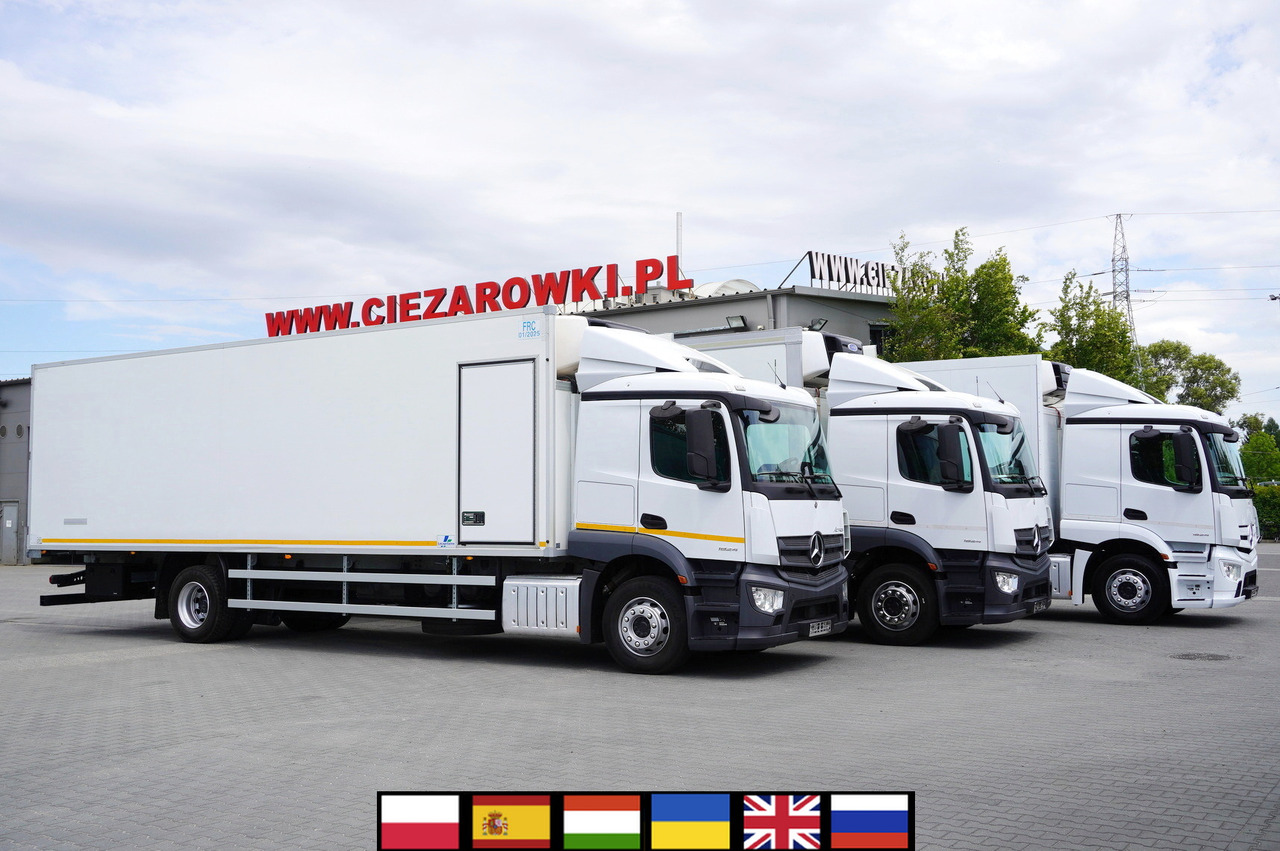 MERCEDES-BENZ Actros 1824 / Refrigerator 22 EPAL / Carrier Supra 1250 / Sleeping cabin / 3 units - Truk berpendingin: gambar 1 MERCEDES-BENZ Actros 1824 / Refrigerator 22 EPAL / Carrier Supra 1250 / Sleeping cabin / 3 units - Truk berpendingin: gambar 1