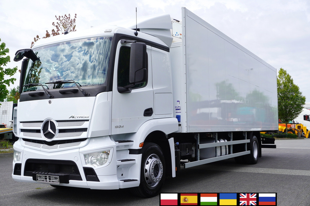 MERCEDES-BENZ Actros 1824 / Refrigerator 22 EPAL / Carrier Supra 850 / Sleeping cabin - Truk berpendingin: gambar 1 MERCEDES-BENZ Actros 1824 / Refrigerator 22 EPAL / Carrier Supra 850 / Sleeping cabin - Truk berpendingin: gambar 1