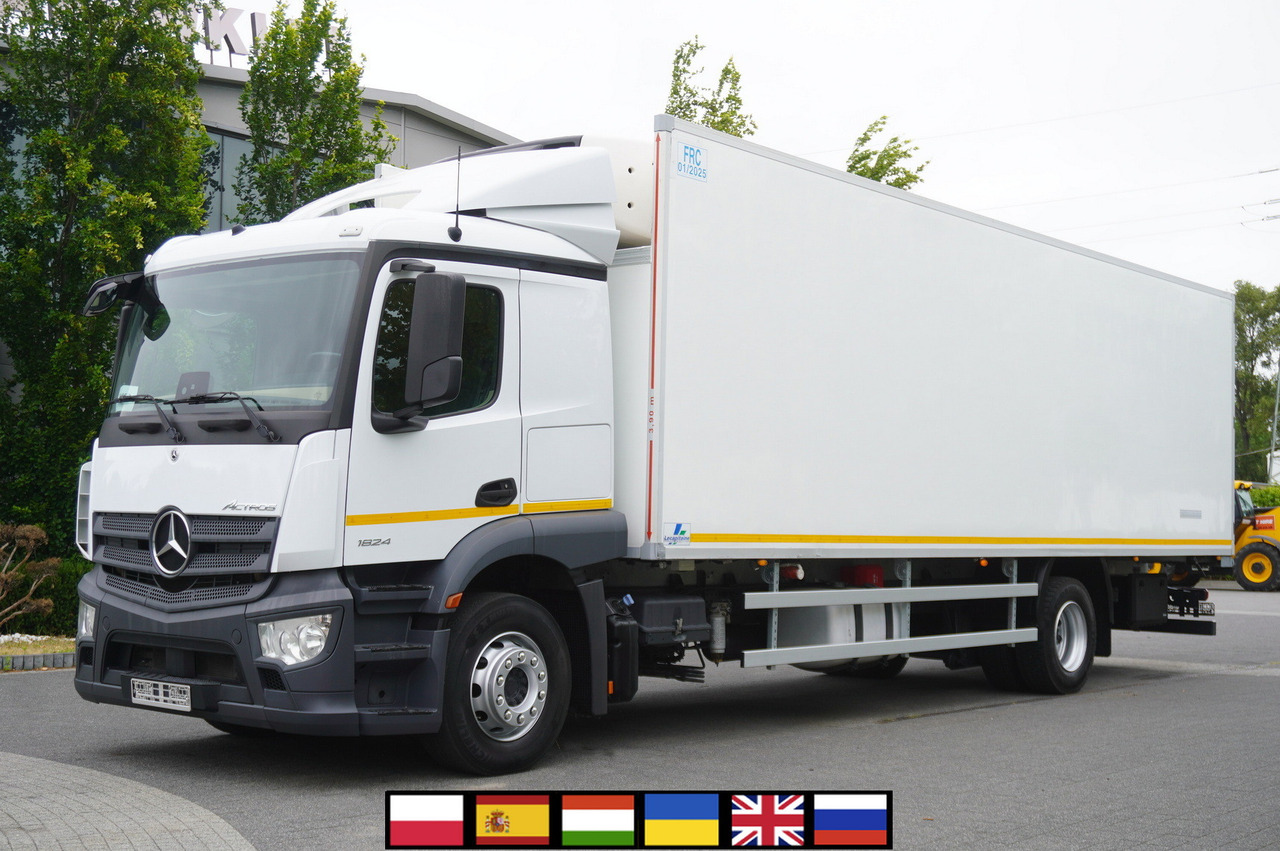 MERCEDES-BENZ Actros 1824 / Refrigerator 22 EPAL / Carrier Supra 950 / Sleeping cabin - Truk berpendingin: gambar 1 MERCEDES-BENZ Actros 1824 / Refrigerator 22 EPAL / Carrier Supra 950 / Sleeping cabin - Truk berpendingin: gambar 1