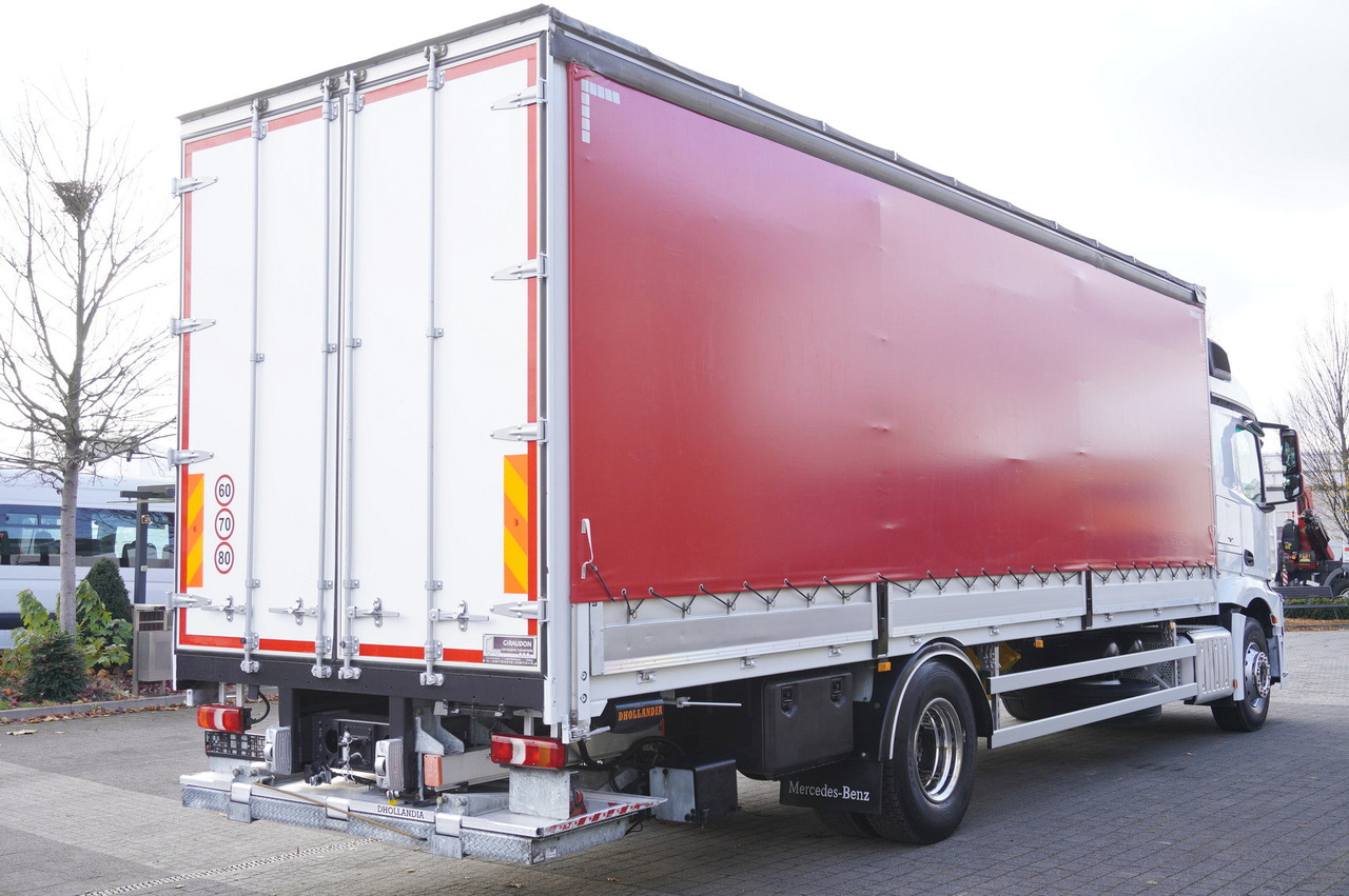 MERCEDES-BENZ Actros 1835 E6 4×2 / Curtainsider 21 pallets / tail lift 1.5t - Truk dengan terpal samping: gambar 3 MERCEDES-BENZ Actros 1835 E6 4×2 / Curtainsider 21 pallets / tail lift 1.5t - Truk dengan terpal samping: gambar 3