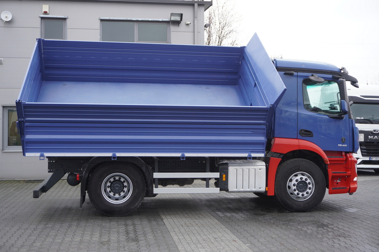 Truk jungkit MERCEDES-BENZ Actros 1846 4×2 / NEW 3-sided tipper / 10 t load cap / Diff. lock: gambar 17