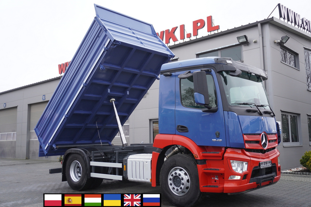 MERCEDES-BENZ Actros 1846 4×2 / NEW 3-sided tipper / 10 t load cap / Diff. lock - Truk jungkit: gambar 1 MERCEDES-BENZ Actros 1846 4×2 / NEW 3-sided tipper / 10 t load cap / Diff. lock - Truk jungkit: gambar 1