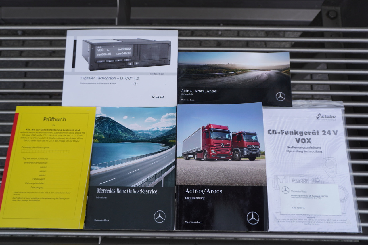 Truk jungkit MERCEDES-BENZ Actros 1846 4×2 / NEW 3-sided tipper / 10 t load cap / Diff. lock: gambar 30