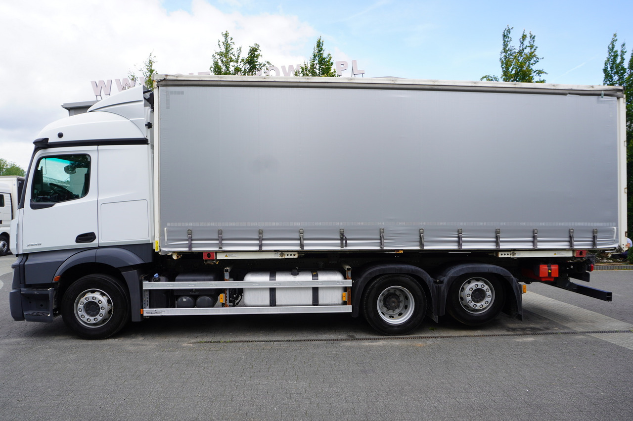 MERCEDES-BENZ Actros 2545 6×2 MP5 / ADR AT / Curtainsider 18 EPAL - Truk dengan terpal samping: gambar 2 MERCEDES-BENZ Actros 2545 6×2 MP5 / ADR AT / Curtainsider 18 EPAL - Truk dengan terpal samping: gambar 2