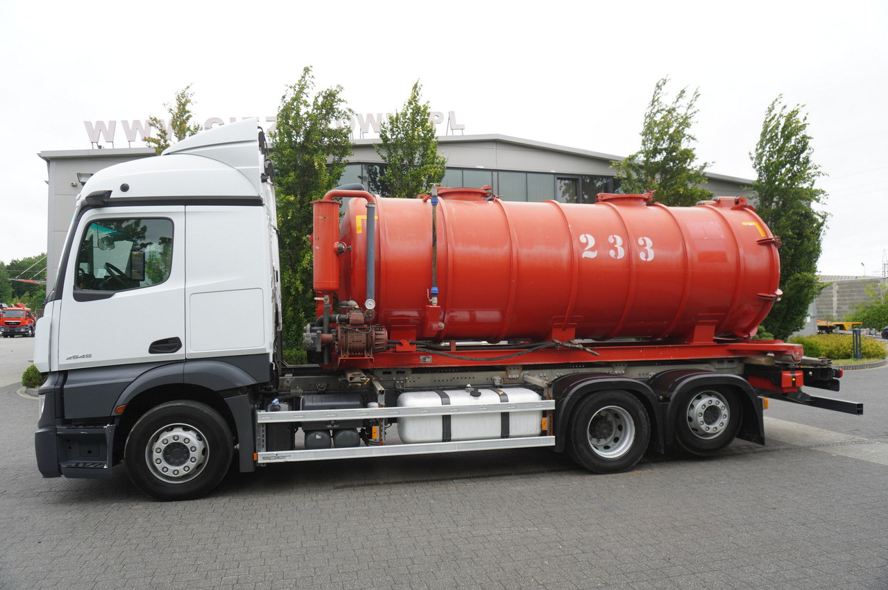 MERCEDES-BENZ Actros 2545 6 × 2 MP5 / NEW septic barrel 13000 L - Kapal tanker bubur: gambar 2 MERCEDES-BENZ Actros 2545 6 × 2 MP5 / NEW septic barrel 13000 L - Kapal tanker bubur: gambar 2