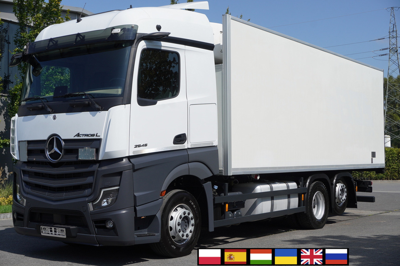 MERCEDES-BENZ Actros 2545 MP5 6×2 E6 / Kiesling meat hook refrigerator / Carrier Supra 1250 / 2022 - Truk berpendingin: gambar 1 MERCEDES-BENZ Actros 2545 MP5 6×2 E6 / Kiesling meat hook refrigerator / Carrier Supra 1250 / 2022 - Truk berpendingin: gambar 1