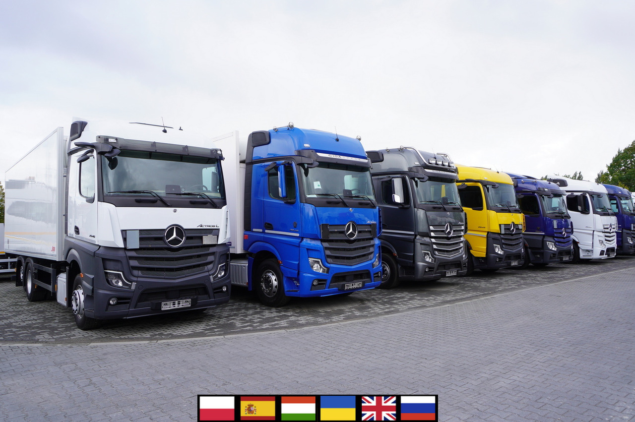 MERCEDES-BENZ Actros 2545 / Multitemperature Refrigerator / several units - Truk berpendingin: gambar 1 MERCEDES-BENZ Actros 2545 / Multitemperature Refrigerator / several units - Truk berpendingin: gambar 1