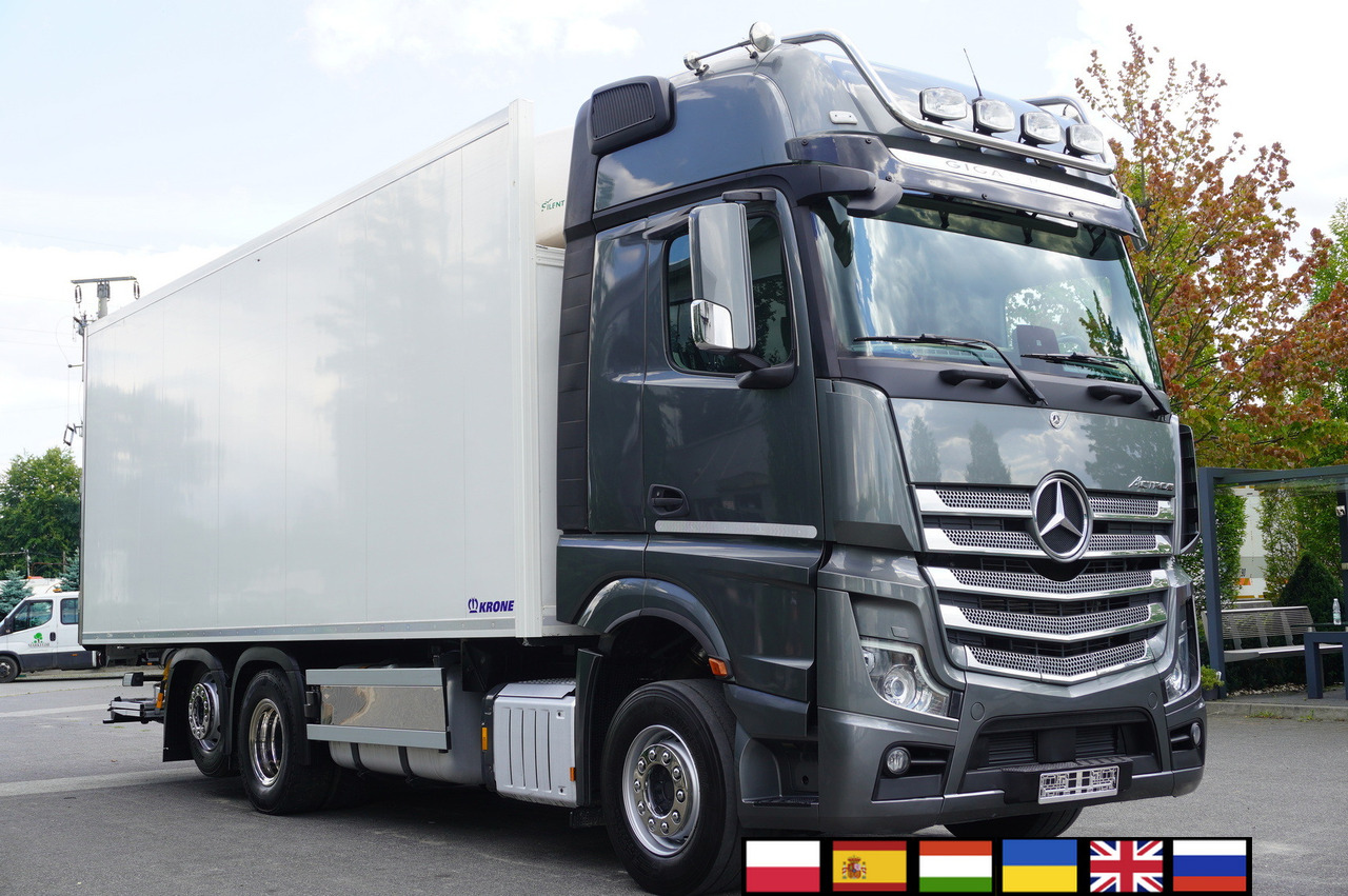 MERCEDES-BENZ Actros 2548 MP5 / Krone Refrigerator Multitemperature / Doppelstock 36 EPAL / GIGA Space cabin - Truk berpendingin: gambar 1 MERCEDES-BENZ Actros 2548 MP5 / Krone Refrigerator Multitemperature / Doppelstock 36 EPAL / GIGA Space cabin - Truk berpendingin: gambar 1