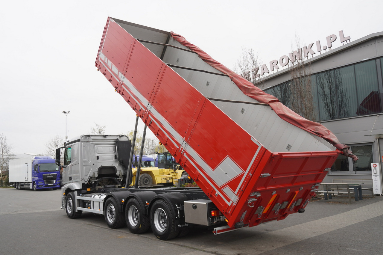 MERCEDES-BENZ Actros 3563 8x4 / Tipper for grain 20 t load capacity - Truk flatbed: gambar 5 MERCEDES-BENZ Actros 3563 8x4 / Tipper for grain 20 t load capacity - Truk flatbed: gambar 5